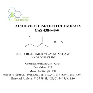 Clorhidrato de cloruro de 2-dimetilaminoisopropilo CAS 4584-49-0
