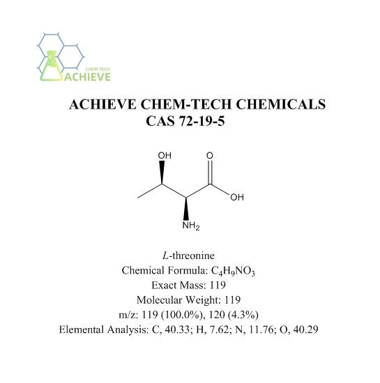 L-treonine Powder CAS 72-19-5