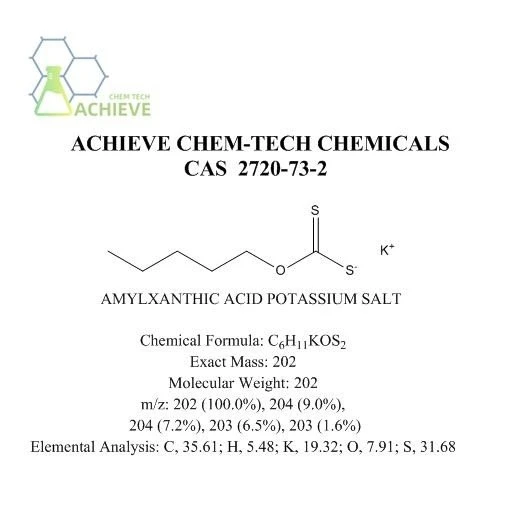 Potassium Amyl Xanthate(PAX)CAS 2720-73-2