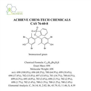 Bromocresol en polvo verde CAS 76-60-8