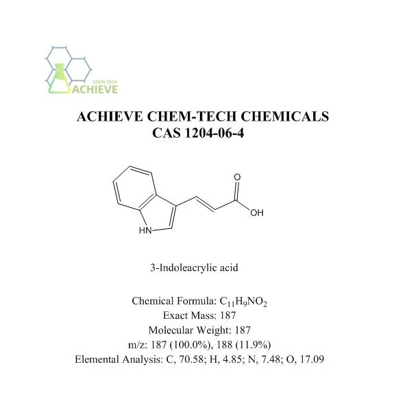 Ácido 3-indolacrílico CAS 1204-06-4