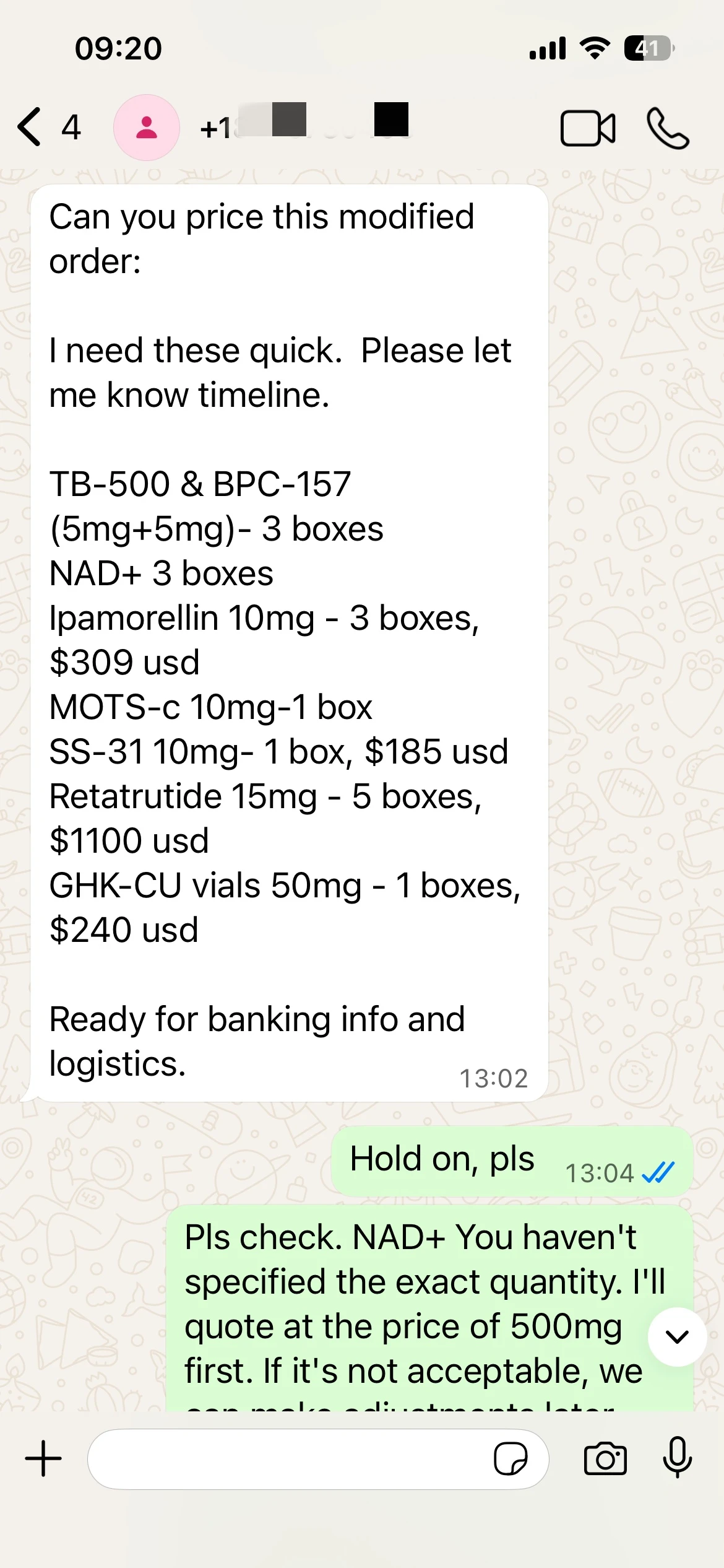 TB 500 Cost | Shaanxi BLOOM Tech Co., Ltd