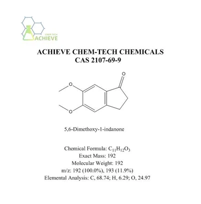 5 6-Dimethoxy-1-indanone structure CAS 2107-69-9 | Shaanxi BLOOM Tech Co., Ltd 5 6-Dimethoxy-1-indanone structure CAS 2107-69-9 | Shaanxi BLOOM Tech Co., Ltd
