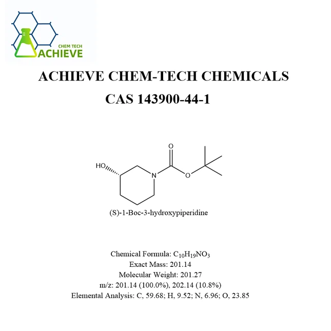 (S)-1-Boc-3-hydroxypiperidine CAS 143900-44-1 | Shaanxi BLOOM Tech Co., Ltd (S)-1-Boc-3-hydroxypiperidine CAS 143900-44-1 | Shaanxi BLOOM Tech Co., Ltd
