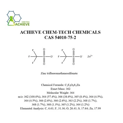 Zinc trifluorometanosulfonato CAS 54010-75-2